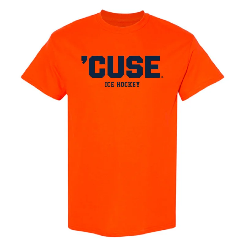 Syracuse - NCAA Women's Ice Hockey : Bryn Saarela - T-Shirt-- Graphic Embroidered Appliqued Syracuse - NCAA Women's Ice Hockey : Bryn Saarela - T-Shirt-- Graphic Embroidered Appliqued