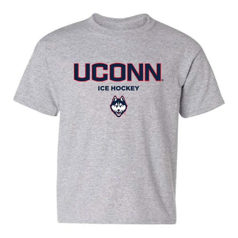 UConn - NCAA Women's Ice Hockey : Maya Serdachny - Classic Shersey Youth T-Shirt-- Denim Fabric Leather Fabric Suede Fabric UConn - NCAA Women's Ice Hockey : Maya Serdachny - Classic Shersey Youth T-Shirt-- Denim Fabric Leather Fabric Suede Fabric