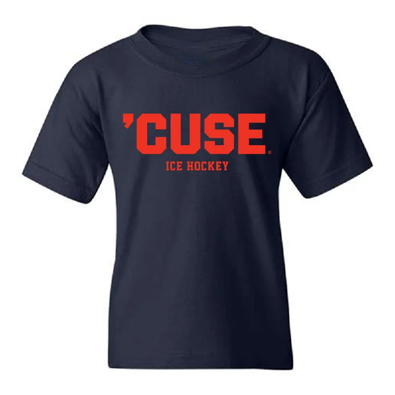 Syracuse - NCAA Women's Ice Hockey : Bryn Saarela - Youth T-Shirt-- Lace Blend Ribbed Blend Corduroy Blend Syracuse - NCAA Women's Ice Hockey : Bryn Saarela - Youth T-Shirt-- Lace Blend Ribbed Blend Corduroy Blend