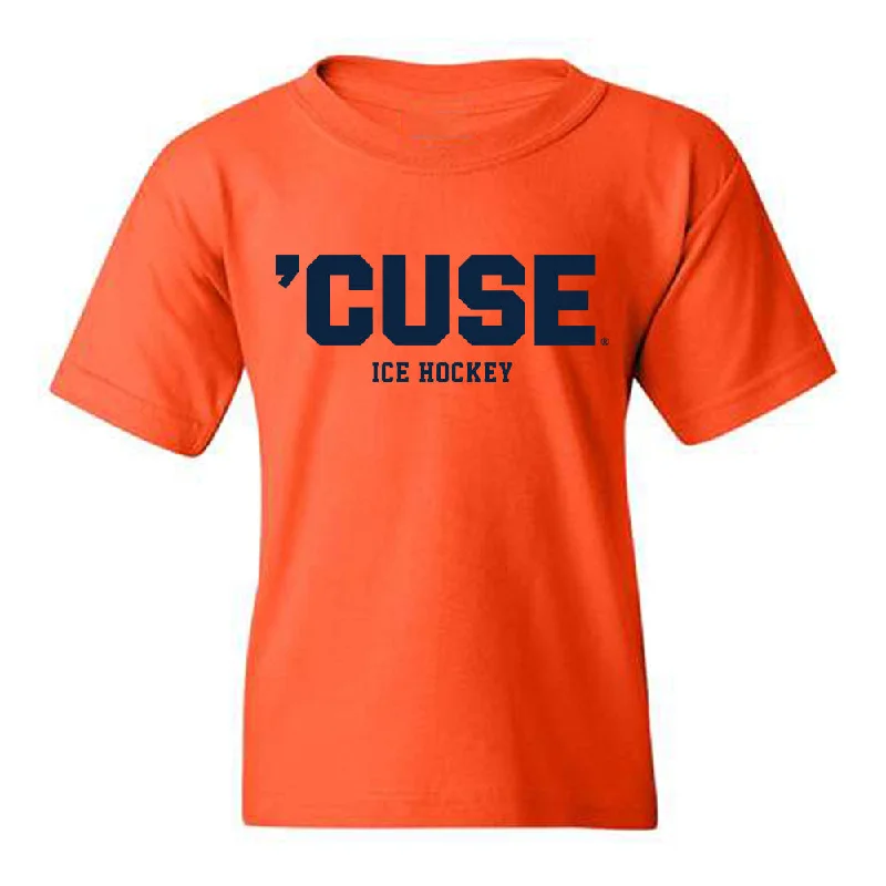 Syracuse - NCAA Women's Ice Hockey : Bryn Saarela - Youth T-Shirt-- Iron Safe Non-Iron Wrinkle Free Syracuse - NCAA Women's Ice Hockey : Bryn Saarela - Youth T-Shirt-- Iron Safe Non-Iron Wrinkle Free