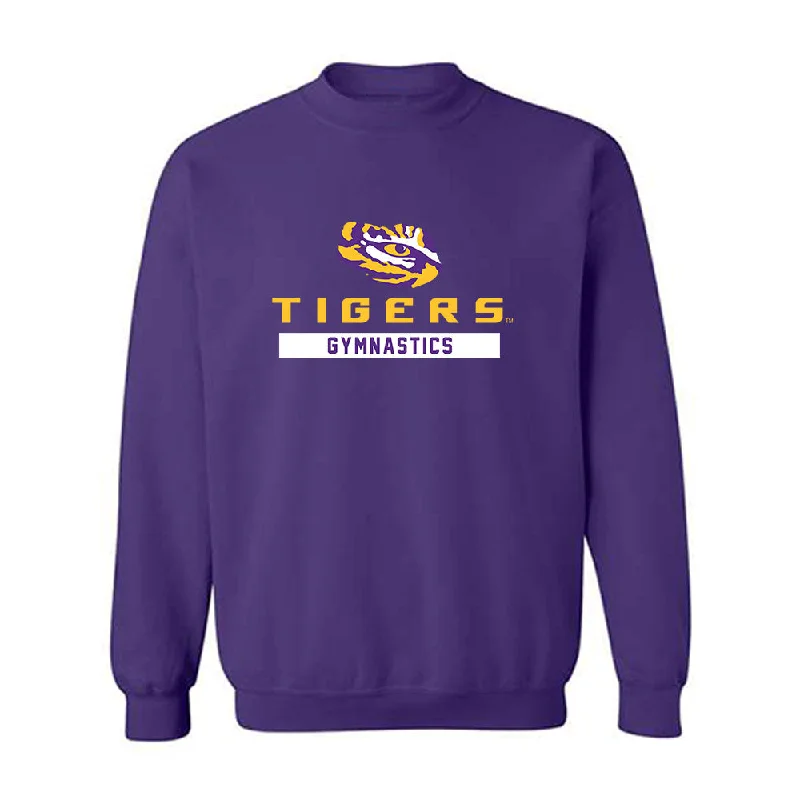 LSU - NCAA Women's Gymnastics : Chase Brock - Crewneck Sweatshirt Hooded Sweatshirt Casual Wear Street Style LSU - NCAA Women's Gymnastics : Chase Brock - Crewneck Sweatshirt Hooded Sweatshirt Casual Wear Street Style