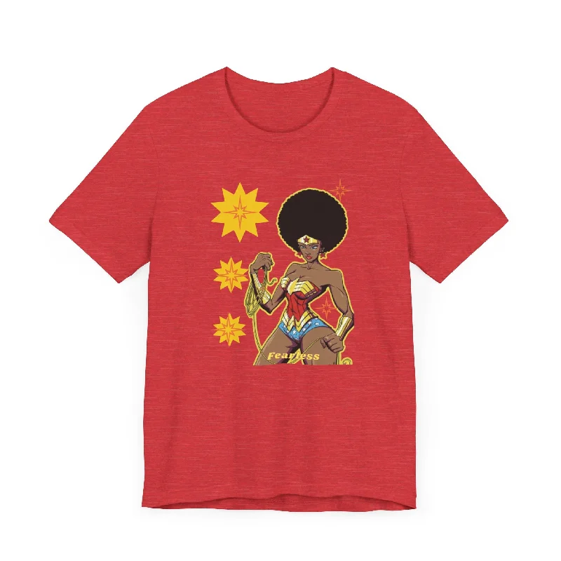 Afrocentric Fearless Short Sleeve Tee