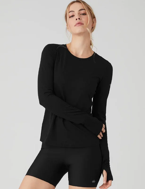 Alosoft Finesse Long Sleeve - Black