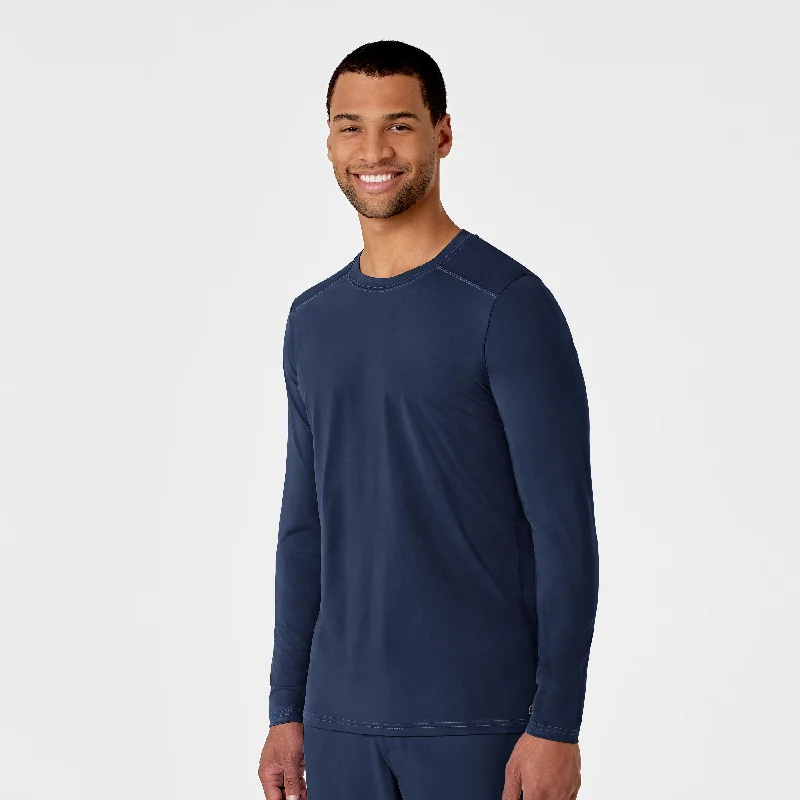 Men's Performance Long Sleeve Tee - Navy