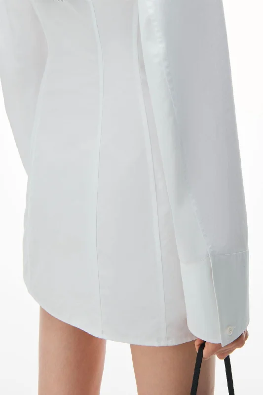 Alexander Wang Mini Shirt Dress - White