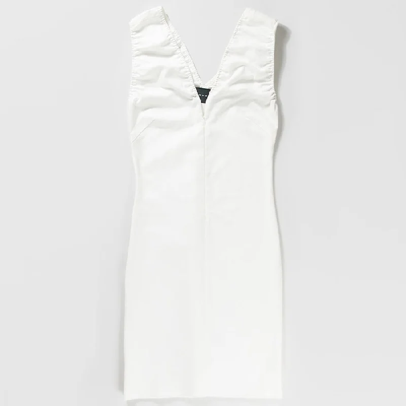 SLEEVELESS COTTON DRESS 