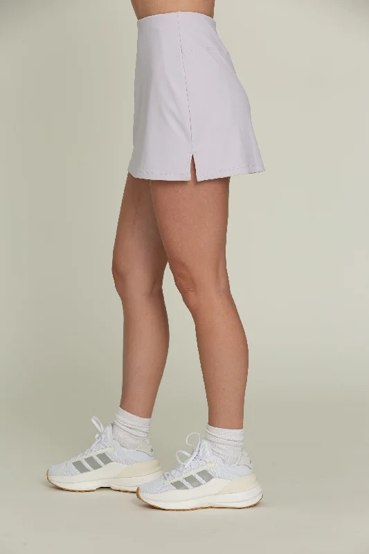 Pale Lavender Simple Skort