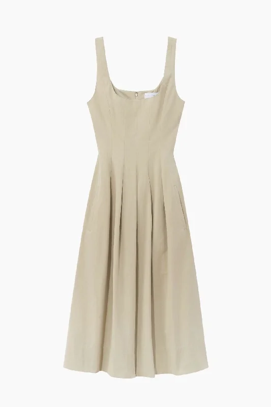 Proenza Schouler White Label Shelby Dress - Khaki