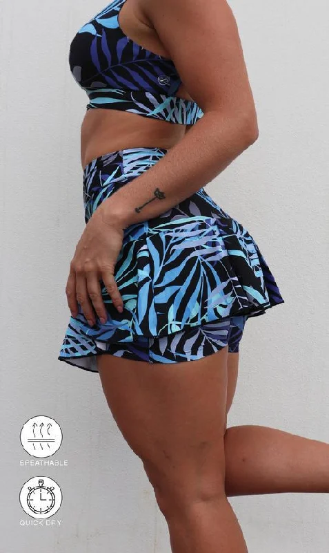 Tropical Palm Skort