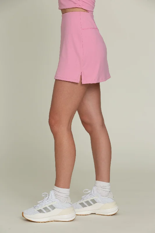 True Pink Simple Skort