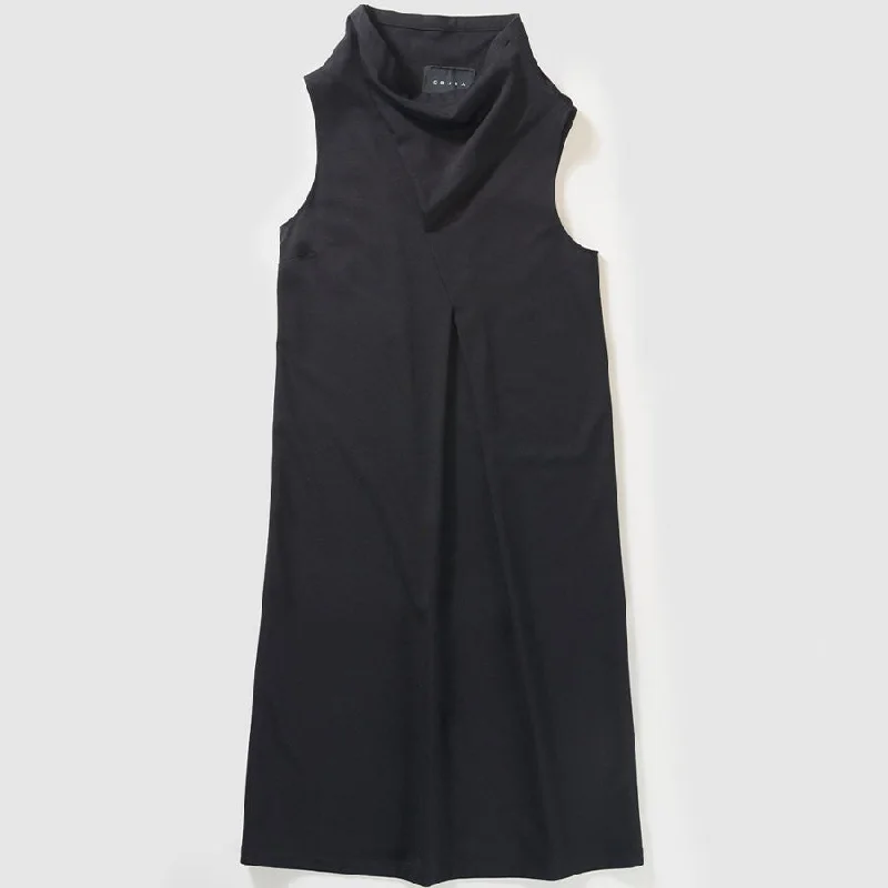 BLACK COTTON DRESS 