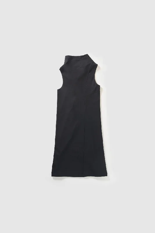 BLACK COTTON DRESS 