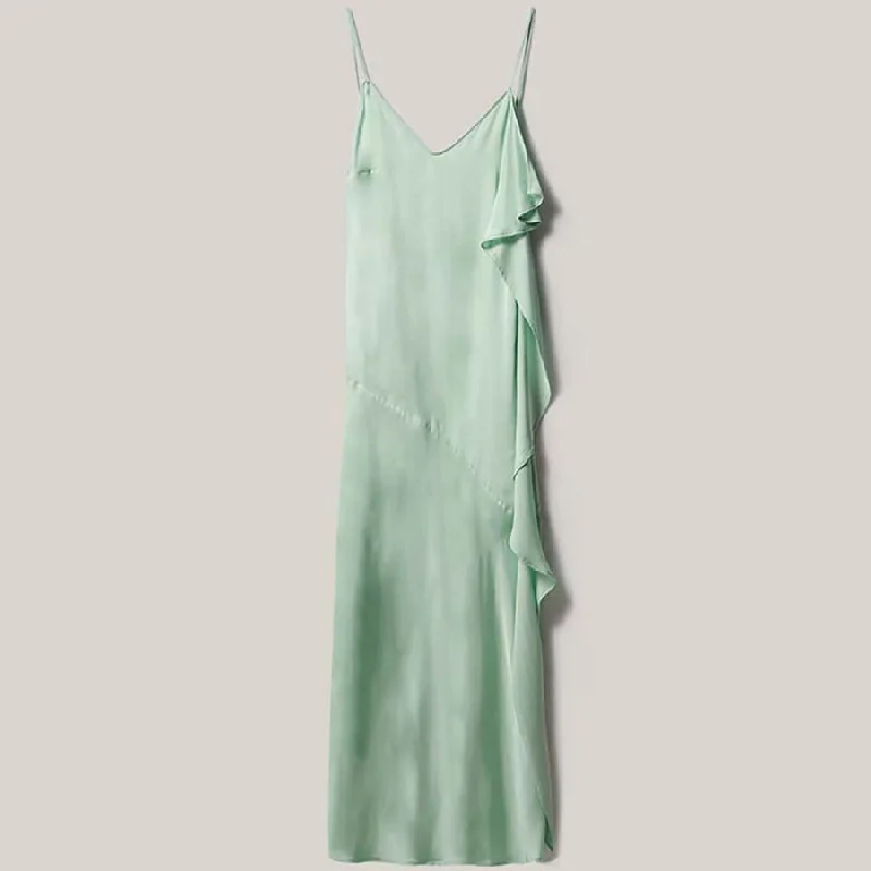 V-NECK SLIP DRESS 