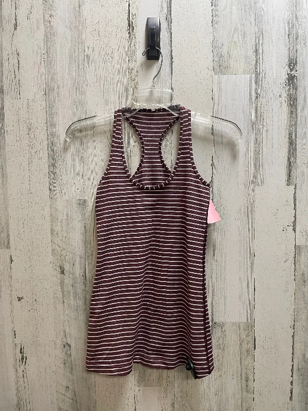 Athletic Tank Top By Lululemon In Red, Size: S