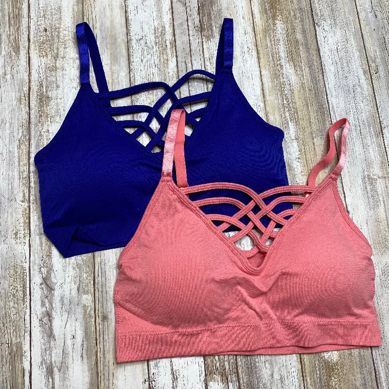 Front V-Lattice Padded Bralette