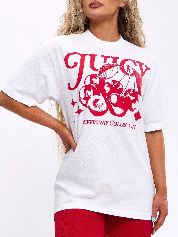 Juicy Tee - White