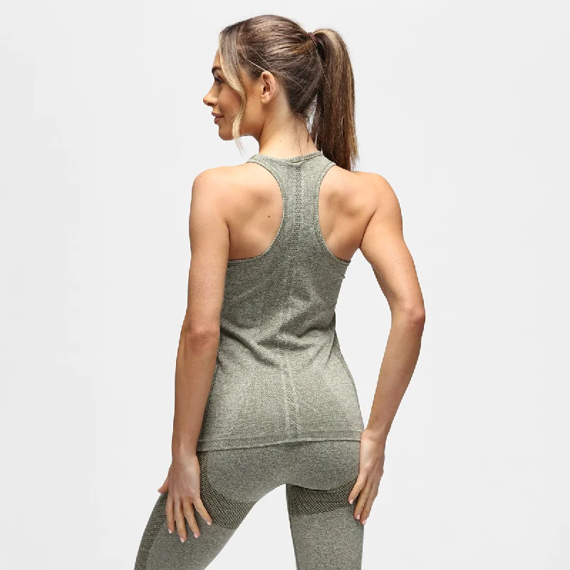 Olive Seamless Vest