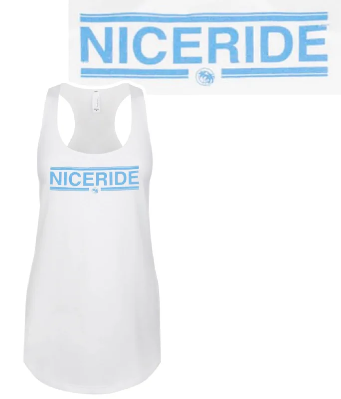 Solana - White Next level Women's Racerback Tank Top