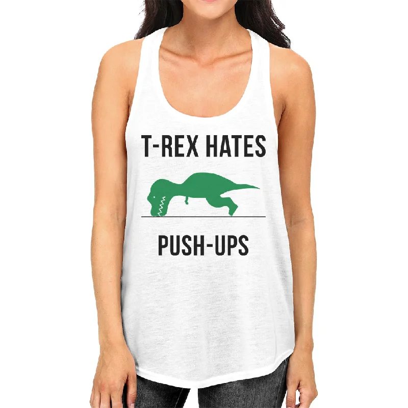 T-Rex Push Ups Womens Fashion Lightweight Workout Tank Top For Her