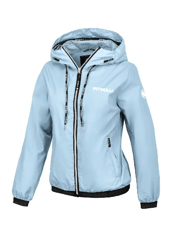 DAHLIA 2 Hooded Light Blue Jacket