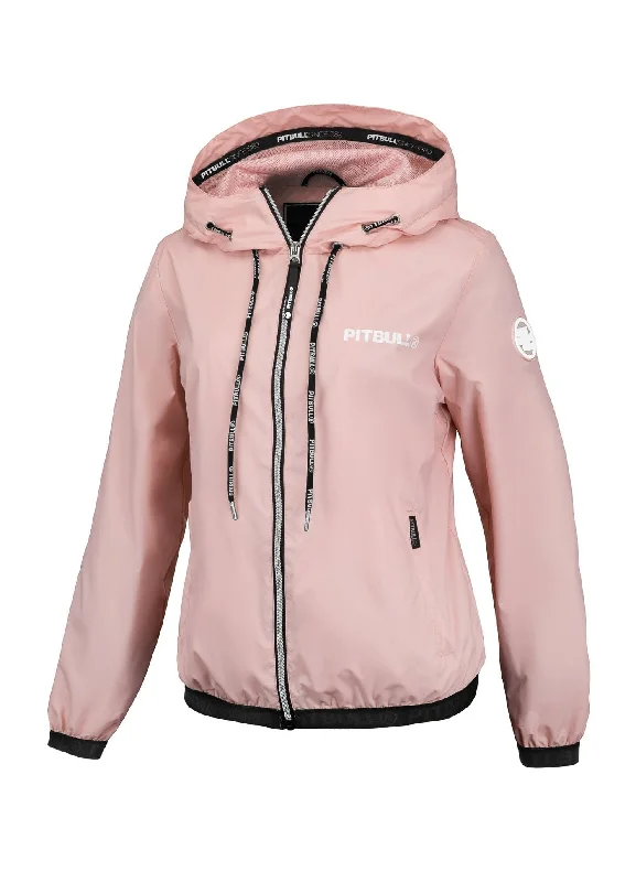 DAHLIA 2 Hooded Pink Jacket