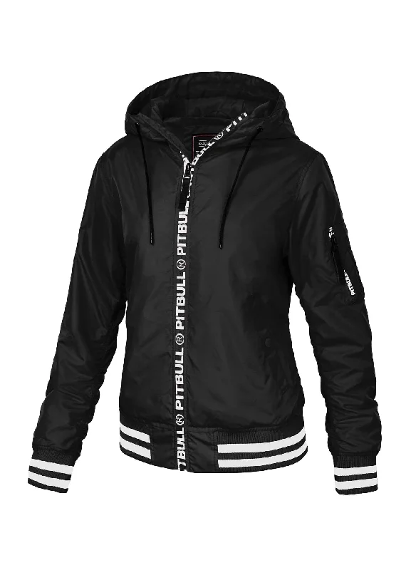 OVERPARK Hooded Black Jacket