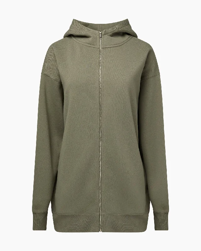 Oversized Zip-up Hoodie