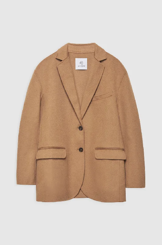 Quinn Blazer - Camel Cashmere Blend