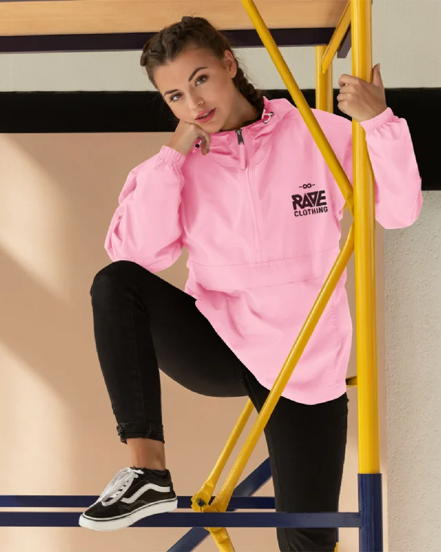 RAVE x Champion Windbreaker pink candy