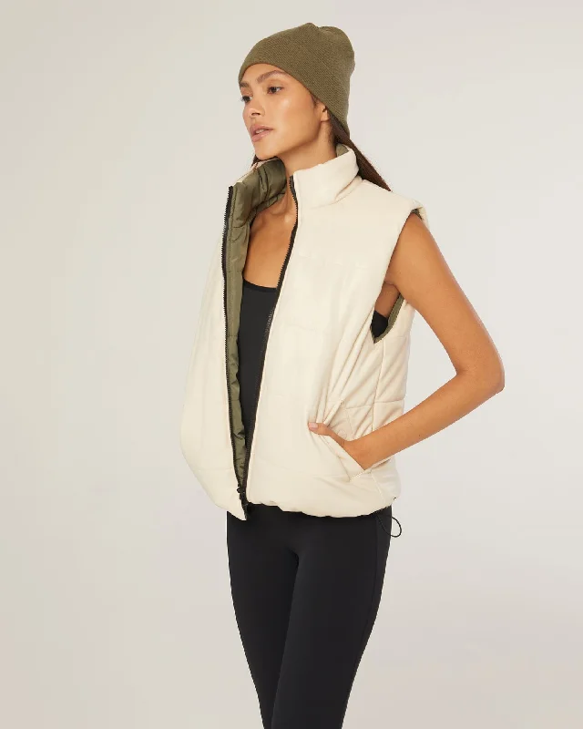 Reversible Puffer Vest