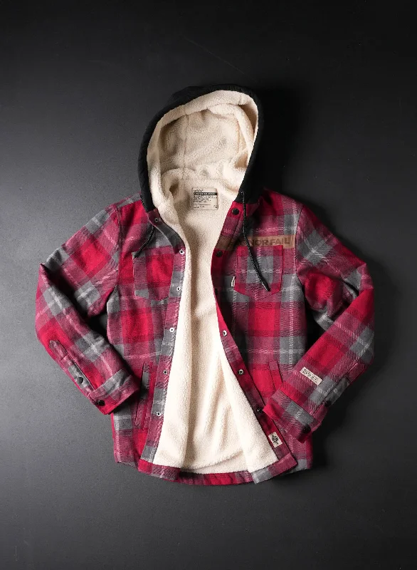 SHERPA JACKET - BLOODSTONE