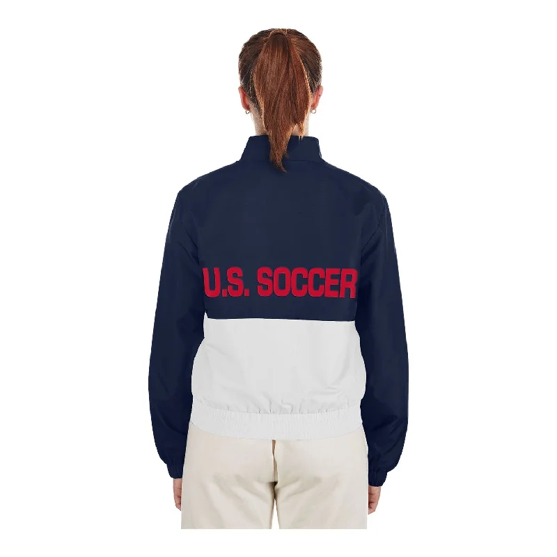 Women's New Era USWNT Full Zip Windbreaker