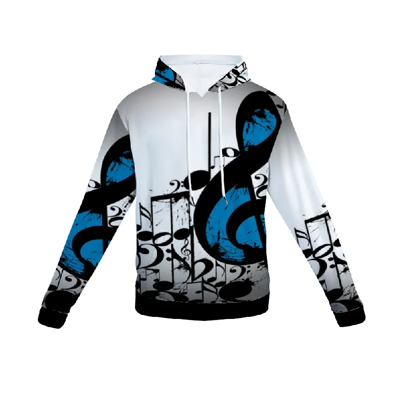 Customizable Unisex All Over Print Plush Hoodies with Pockets