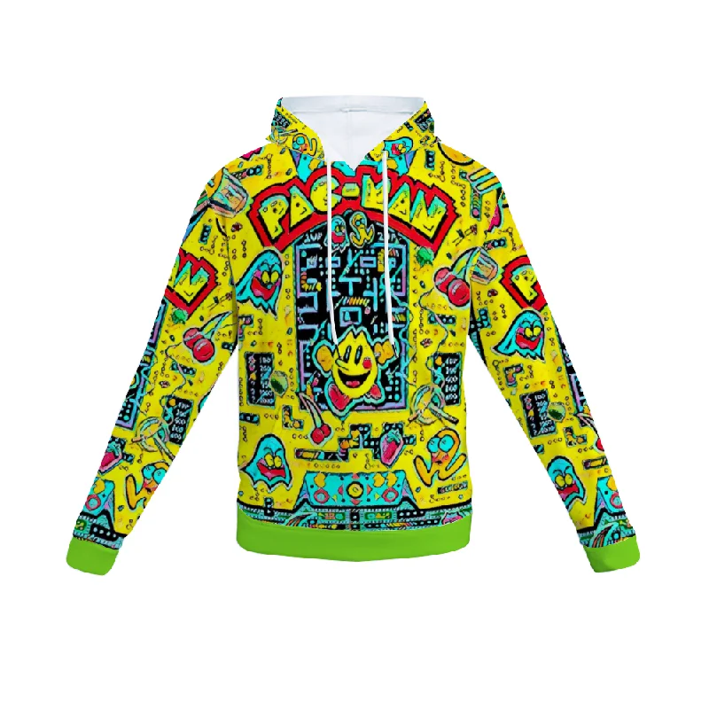 Customizable Unisex All Over Print Plush Hoodies with Pockets