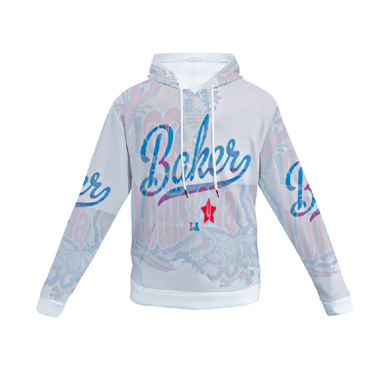 Customizable Unisex All Over Print Plush Hoodies with Pockets