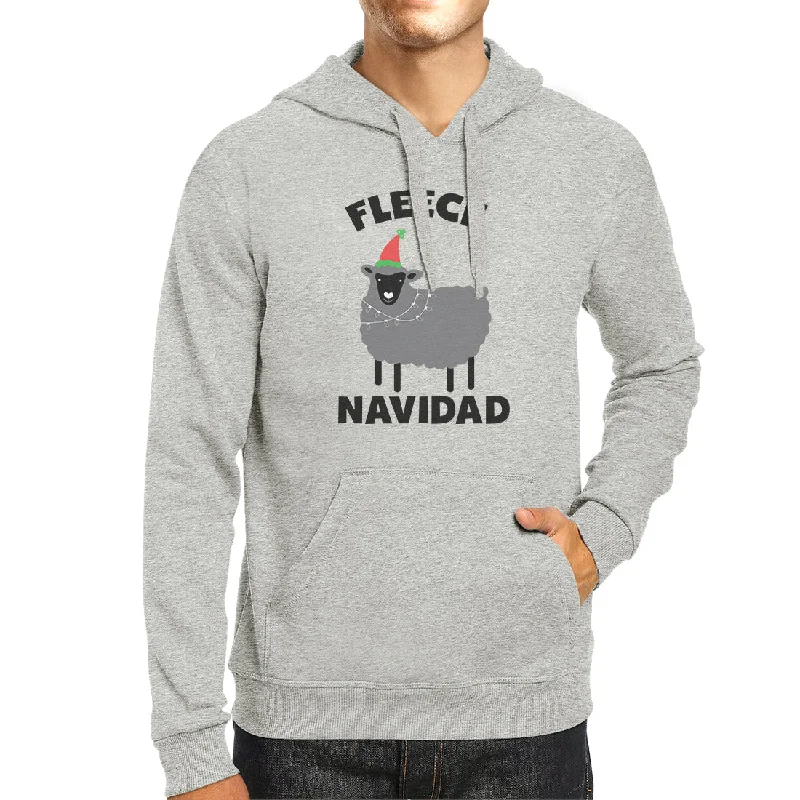 Fleece Navidad Unisex Pullover Hoodie