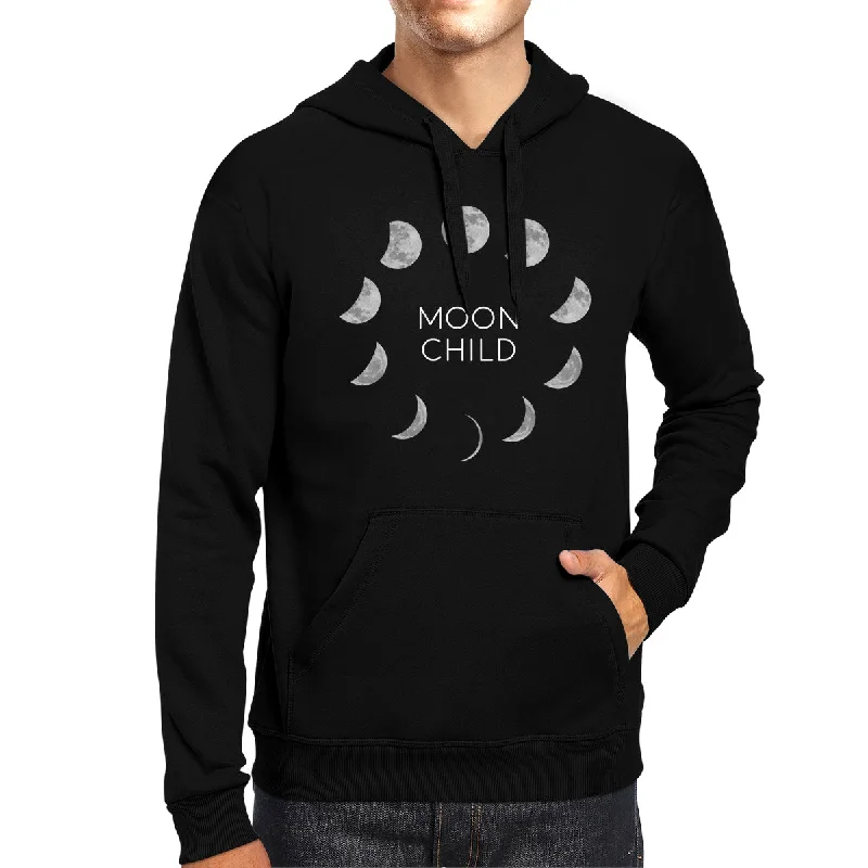 Moon Child Black Hoodie