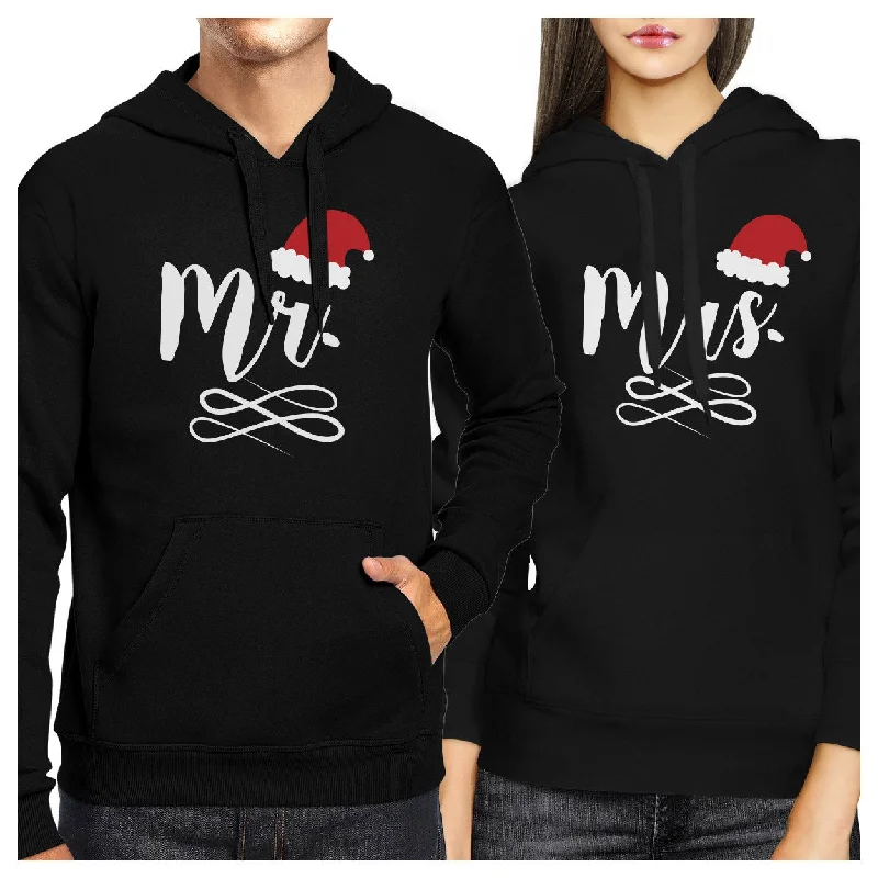 Mr And Mrs Christmas Hat Couple Hoodies Cute Christmas Gifts Ideas