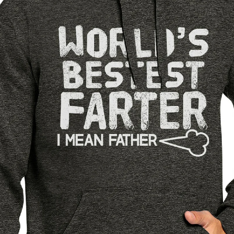 World's Bestest Farter Hilarious Dad Hoodie Funny Dad Birthday Gift