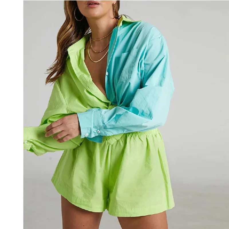 Light Green Blue / XL