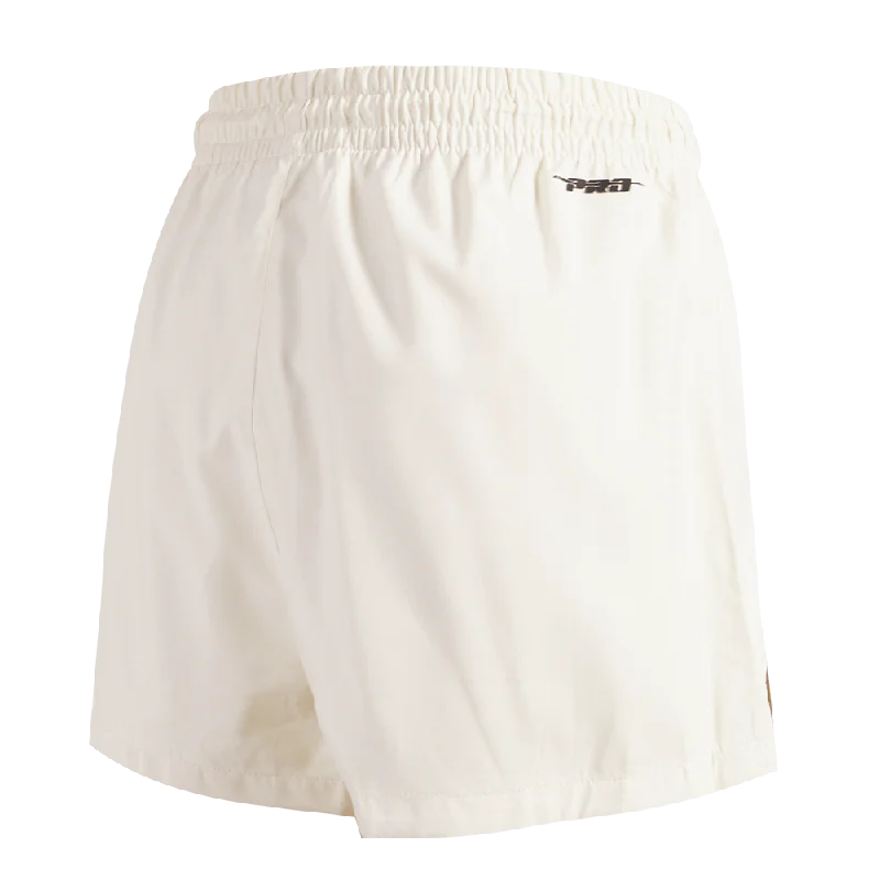 MLB CHICAGO WHITE SOX TRIPLE TONAL WOMEN'S WOVEN SHORT (EGGSHELL)