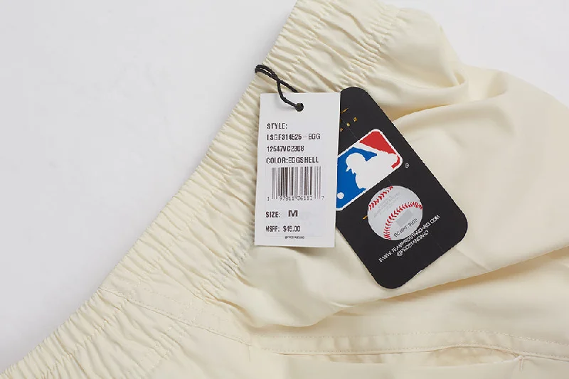 MLB SAN FRANCISCO GIANTS TRIPLE TONAL WOMEN'S WOVEN SHORT (EGGSHELL)