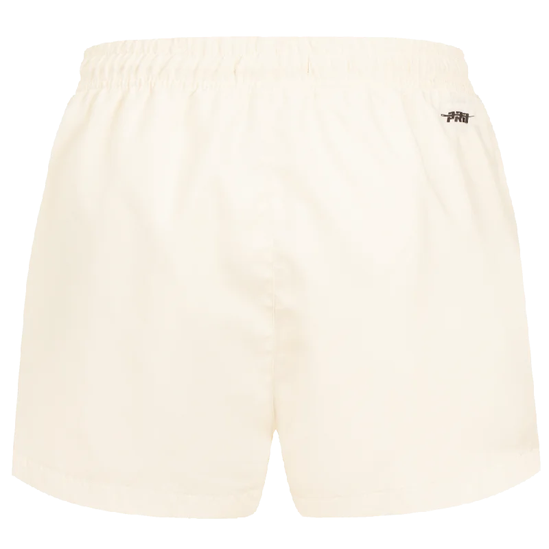 MLB SAN DIEGO PADRES TRIPLE TONAL WOMEN'S WOVEN SHORT (EGGSHELL)