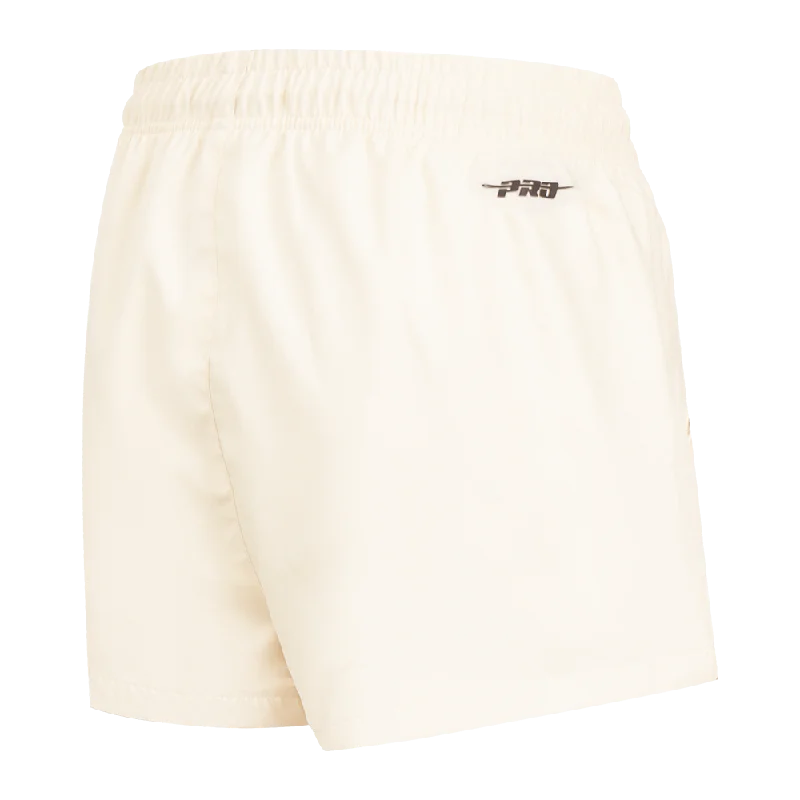 MLB SAN DIEGO PADRES TRIPLE TONAL WOMEN'S WOVEN SHORT (EGGSHELL)