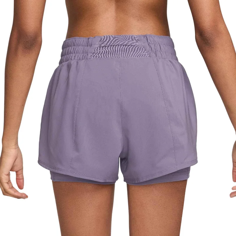 Nike One 2n1 Short Purple