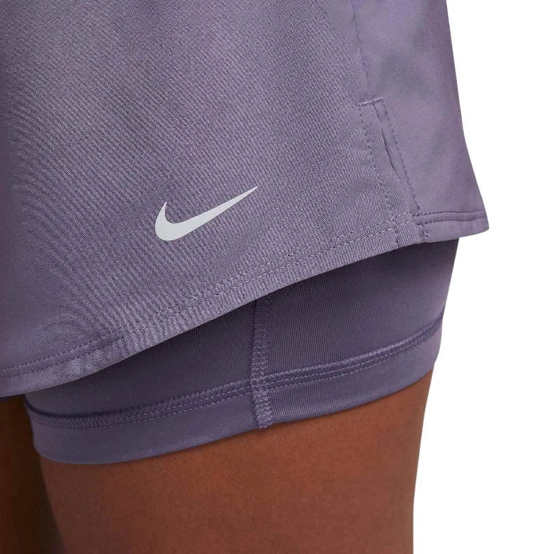 Nike One 2n1 Short Purple