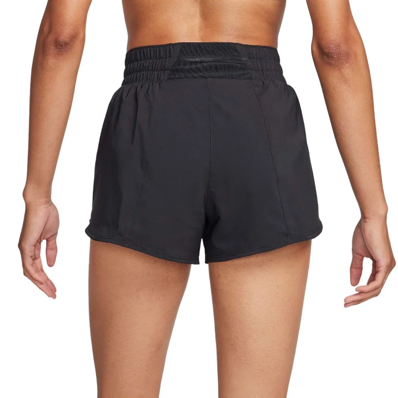 Nike One Swoosh Womens Dri-FIT Running Mid-Rise Brief-Lined Shorts