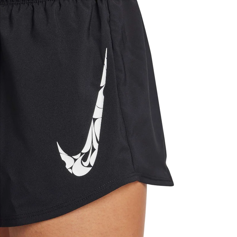 Nike One Swoosh Womens Dri-FIT Running Mid-Rise Brief-Lined Shorts