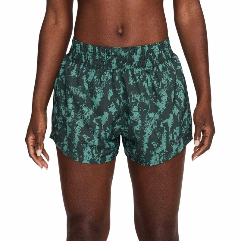 Nike One Womens Dri-FIT High-Waisted Brief-Lined 3 Printed Shorts