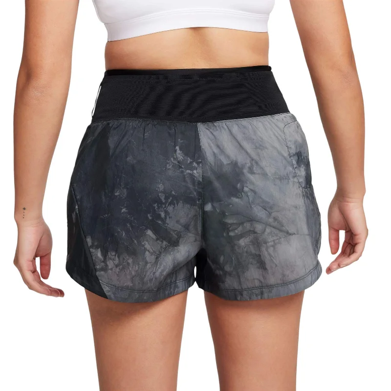 Nike Trail Womens Repel Mid-Rise 3 Brief-Lined Running Shorts